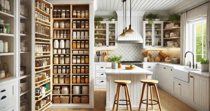 Open Pantry Kitchen Design