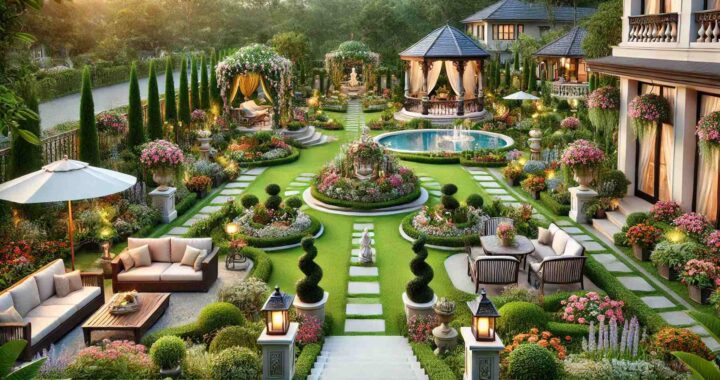 Elevating Your Outdoors: Luxury Home Gardening