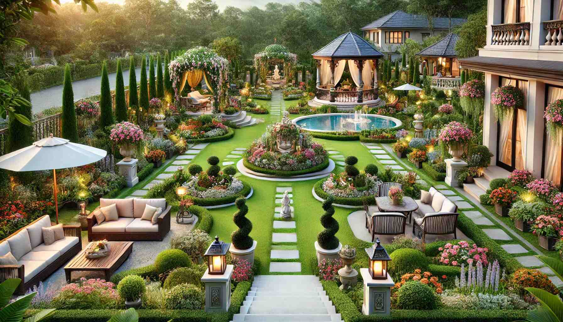 Luxury Home Gardening