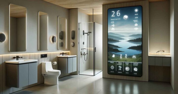 Smart Technology in Washroom Interiors: Enhancing Functionality and Luxury