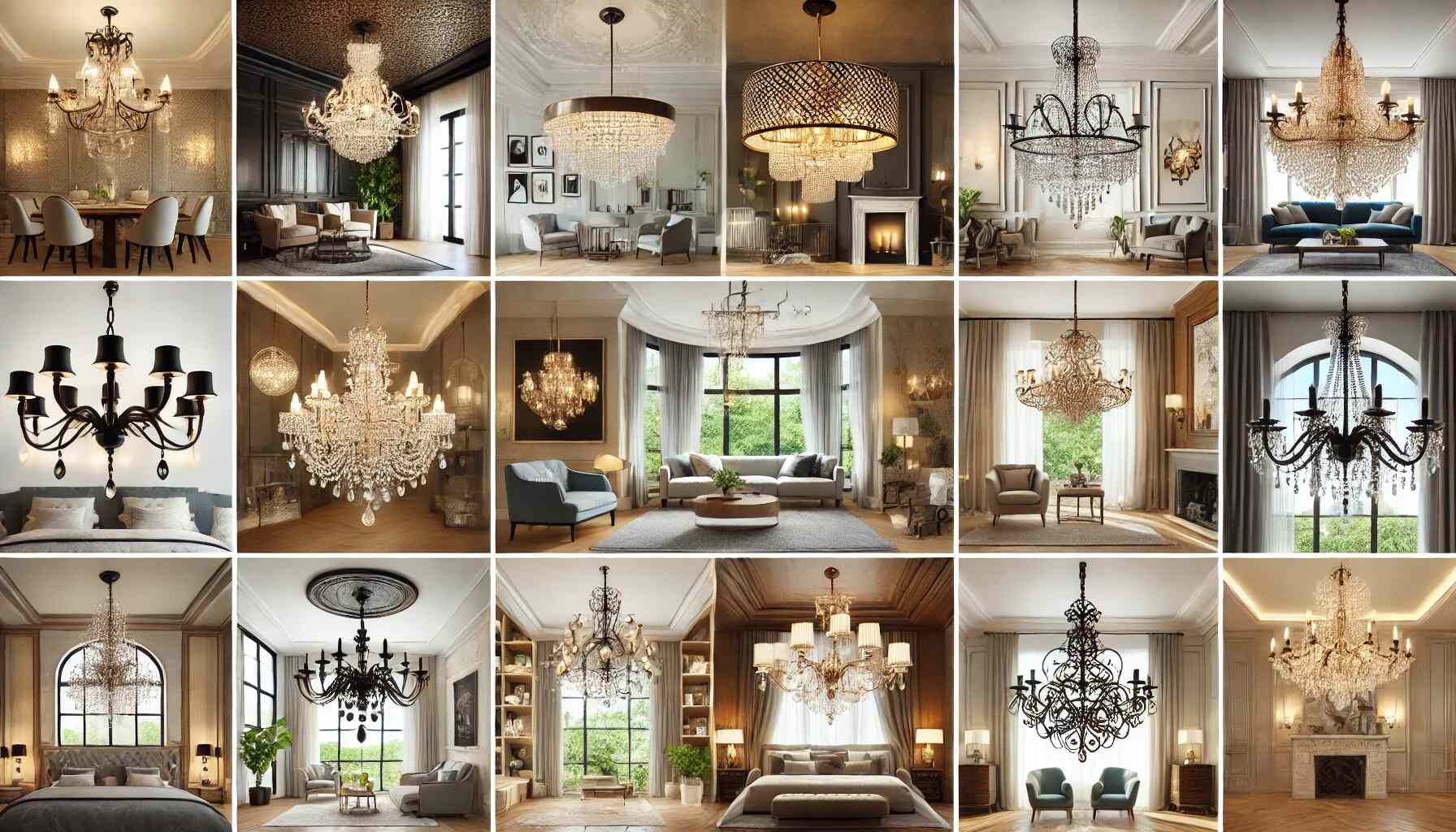 top 10 chandeliers for living rooms and bedrooms.