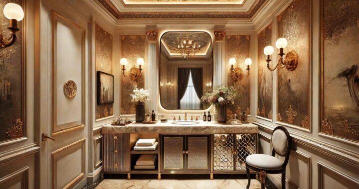 Luxurious Powder Room: The Art of Designing