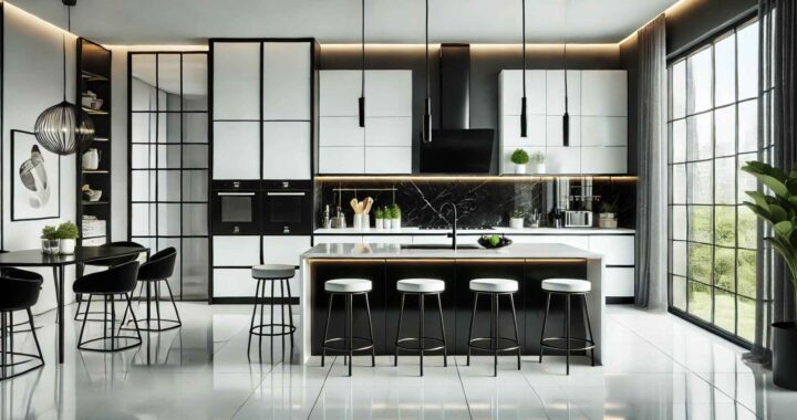 Black and White Kitchens