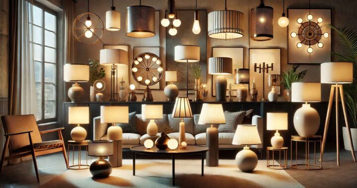 20 Unique Table Lamps for Your Living Room