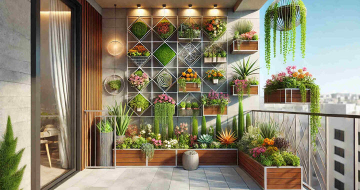 Creative Ideas for Balcony Plant Designs: