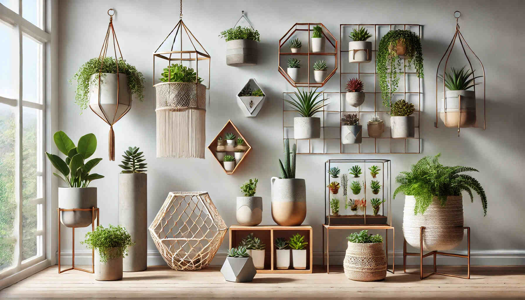 A collection of the top 10 effective indoor planters, each uniquely designed to enhance plant growth and interior aesthetics.