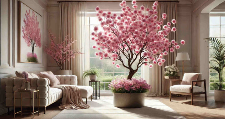 Pink Flowering Trees for Home Decor: Bringing Nature Indoors