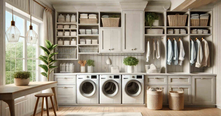 Laundry Room Cabinet Design for Home Decor