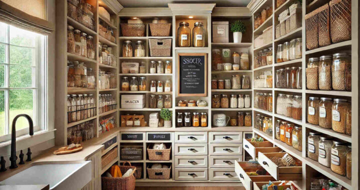 Pantry Organizing Ideas for Home Decor: Combining Functionality and Style