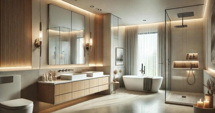 Modern Master Bathroom: A Sanctuary of Style and Serenity