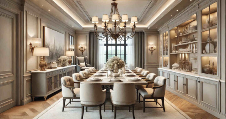 Transitional Dining Room: The Perfect Blend of Classic and Modern Style