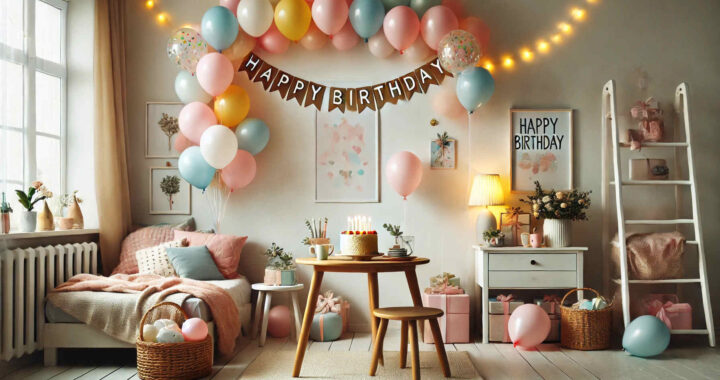 Simple Birthday Home Decoration Ideas for a Memorable Celebration