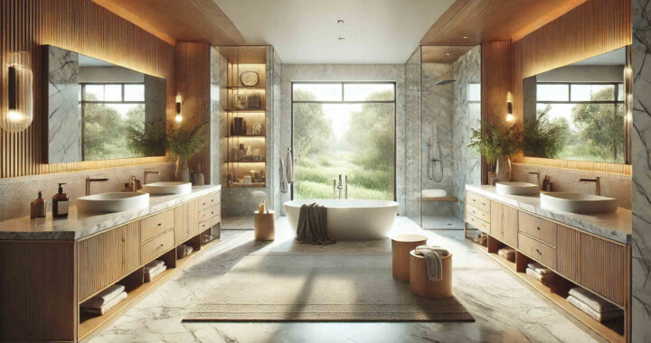 Ideas for Large Bathrooms: Maximizing Space with Style and Comfort