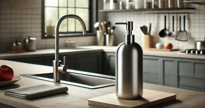 Dish Soap Dispenser: The Bottle is Stylish and functional to add to your Kitchen Accessory List